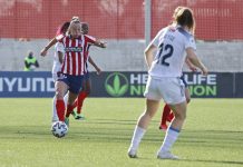 El Atlético Femenino cae contra el Madrid CFF atlético femenino madrid cff