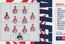Vitolo titular y Koke, João Félix y Llorente suplentes en el regreso Suárez