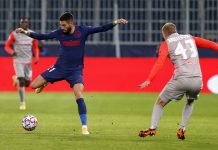 Carrasco: «El primer gol nos lo hizo todo más fácil» carrasco