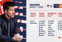 Simeone recupera a Giménez y João Félix para el Getafe convocatoria atlético getafe