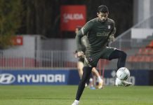 El Atlético espera el regreso de Diego Costa a final de diciembre diego costa