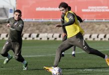 Vacaciones navideñas de 3 días para el Atlético entrenamiento atletico parón navidad