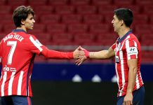 Simeone recupera la pareja João-Suárez joão félix luis suárez