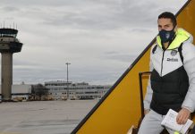 ¡El Atlético ya está en Salzburgo! koke atlético salzburgo