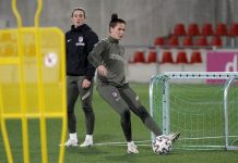 El Atlético Femenino se entrena antes de recibir al Servette