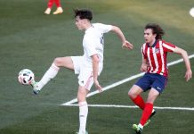 El Juvenil A se deja el liderato en Valdebebas Bruno Iglesias