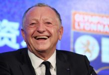 Aulas a Dembélé: «Te deseo un título con el Atlético» Aulas