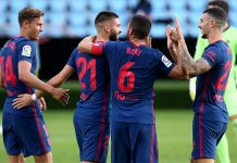 Horario confirmado: el Atlético-Celta se jugará en lunes Atlético