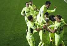 Otra vez en el último minuto y otra vez Suárez Suárez