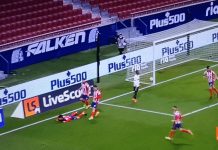Giménez le pisa y Carrasco le tira del pelo… ¡Así celebran los goles con João Félix!