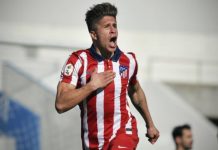 Giuliano Simeone debuta y marca con el Atlético B Giuliano Simeone