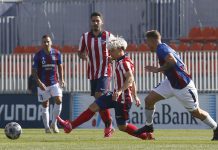 XI OFICIAL: Nacho Fernández apuesta por Camello y Giuliano Simeone en ataque Atlético B