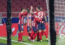 CRÓNICA | 2-0 | El Atlético da un golpe en la mesa de la Liga atlético sevilla