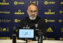 Cervera: «Saponjic hace cosas de delantero bueno» alvaro cervera