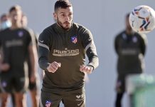 El Atlético prepara su visita al Cádiz afinando puntería