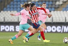 Mapi León estalló contra el arbitraje de la Supercopa atletico barcelona noticia mapi león
