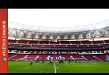 VÍDEO | El Metropolitano, impoluto tras la nevada