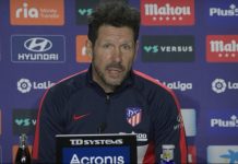 Simeone: «Son circunstancias para las que tenemos que estar preparados» Simeone