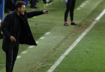 Simeone, quinto entrenador con más victorias en LaLiga simeone