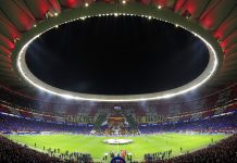 Se cumple un año del último gran partido con público en el Metropolitano Atlético