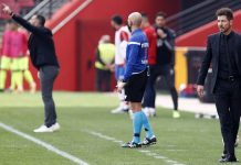 Simeone: «Lo más importante de hoy fue la rebledía del equipo» Simeone