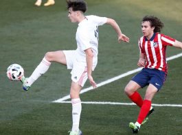 CRÓNICA | 3-1 | El Juvenil A vence el derbi y se reengancha a la Liga atlético juvenil a real madrid