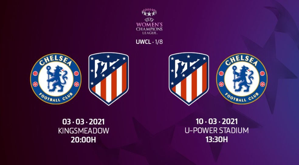 horarios octavos champions