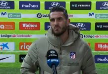 Koke: «Si queremos pelear la Liga no podemos encajar goles» Koke