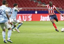 Kondogbia aprovechó su primera titularidad liguera kondogbia