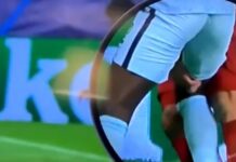 El supuesto pellizco de Suárez a Rudiger que ha molestado en Inglaterra