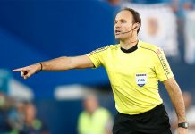 Mateu Lahoz pitará el Granada-Atlético Mateu Lahoz
