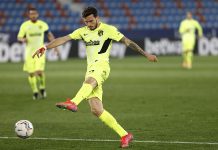 Saúl y Savić, bajas para el partido ante el Levante por sanción Saúl