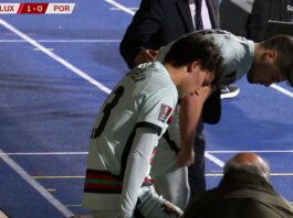 João Félix se retira lesionado con Portugal