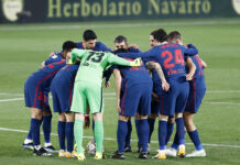 Hasta cinco futbolistas del Atlético, apercibidos contra el Athletic