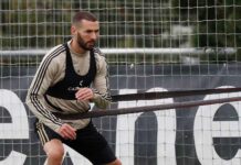 Benzema es duda para el derbi, no se entrena a falta de tres días