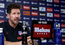 Simeone: «Mañana solo nos vale ganar» Simeone