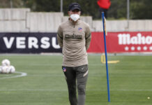 Dembelé vuelve al césped y Giménez continúa al margen