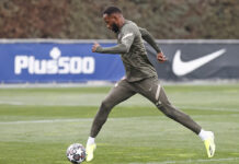 Dembelé continúa en observación y Giménez pendiente de evolución demebele