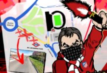 La afición arropará al Atlético en la previa del derbi