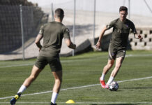 El Atlético vuelve al trabajo pensando en el Chelsea