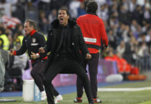 Simeone ha conseguido que el Barça celebre un gol del Real Madrid