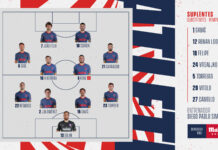 XI OFICIAL: Saúl sustituye al lesionado Lemar en un once muy novedoso