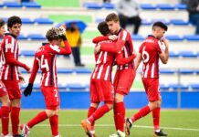 El Atlético B sufre un brote y pide el aplazamiento del partido ante el Melilla atlético b coronavirus