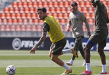 Simeone repite el once del Eibar para el Huesca alineación atlético huesca