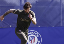 El Atlético vuelve al trabajo sin Lemar, João Félix, Suárez y Vrsaljko