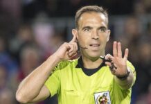 Cuadra Fernández arbitrará el Atlético-Real Sociedad Cuadra Fernández Atlético